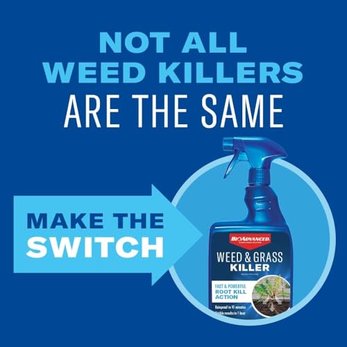 BioAdvanced Weed & Grass Killer Spray for Lawn and Garden Use
| BioAdvanced 24 Ounce Weed & Grass Killer Spray for Safe